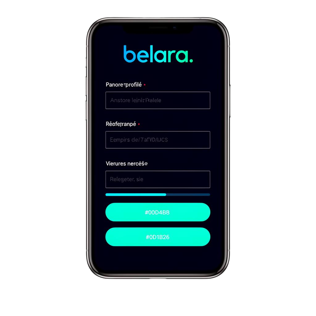 Application mobile Belara — formulaire de scoring acquéreur